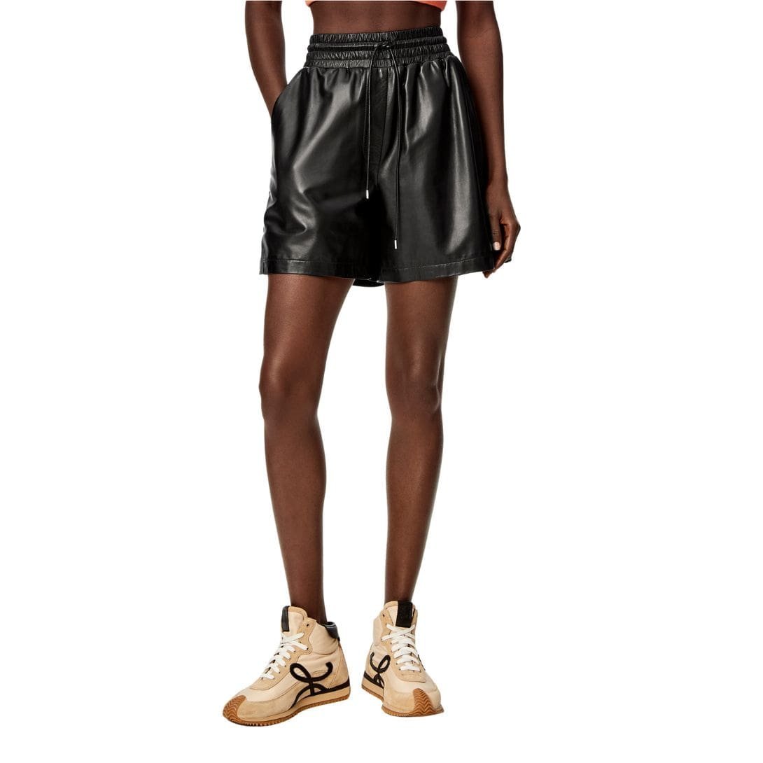 LOEWE SHORTS IN NAPPA LAMBSKIN - Image 2