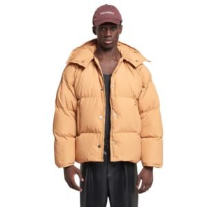 NANUSHKA JOLYN TECH POPLIN PUFFER JACKET BISCUIT