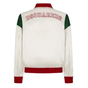 DSQUARED2 BOWLING SATIN BOMBER