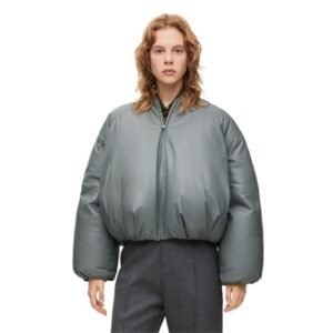 LOEWE PADDED BOMBER JACKET IN NAPPA LAMBSKIN