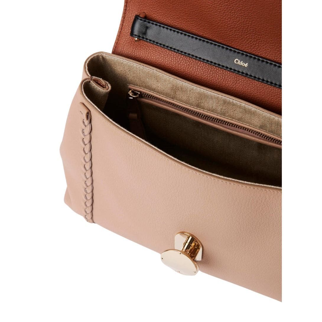 CHLOE PENELOPE MEDIUM SOFT SHOULDER BAG NOMAD BEIGE - Image 4