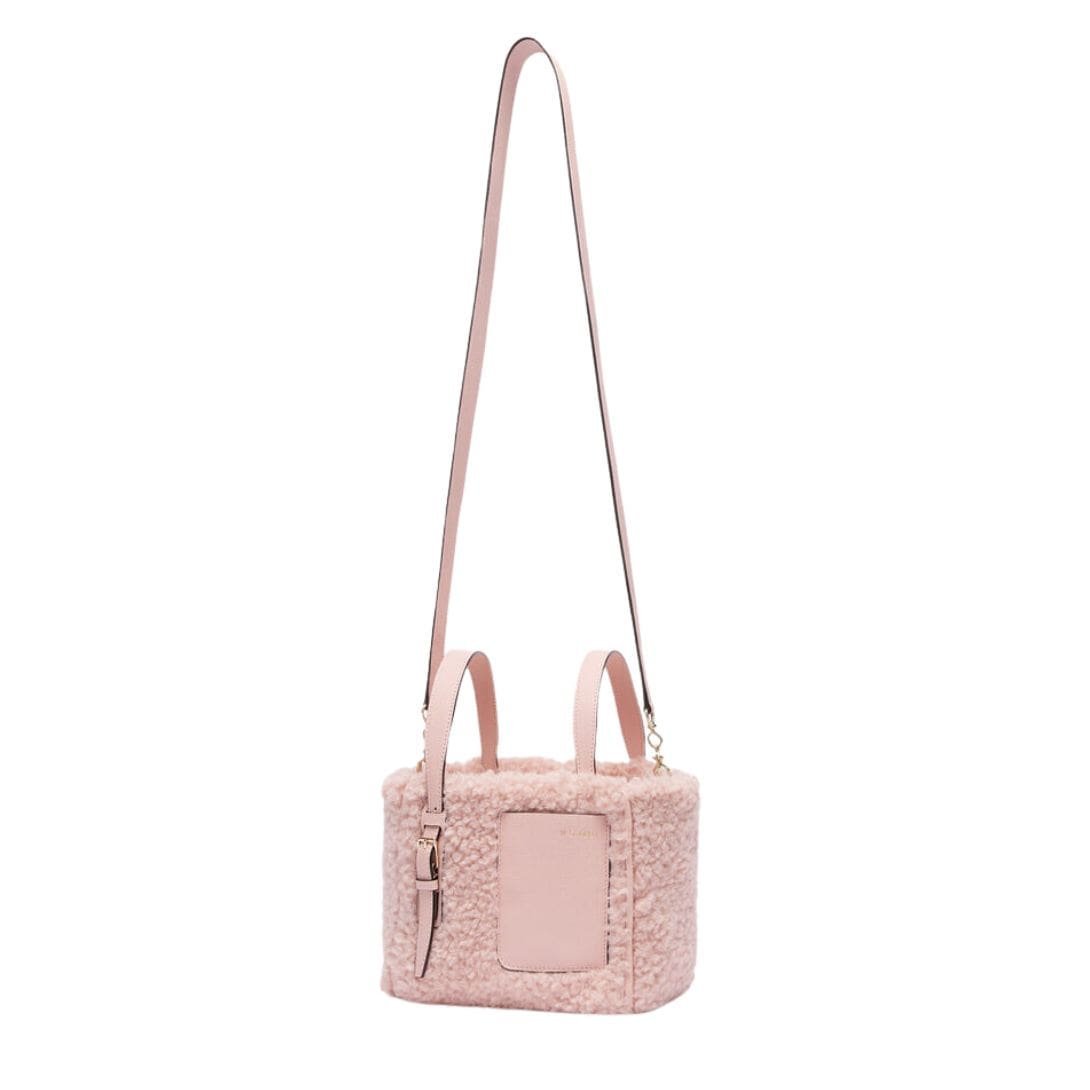 VALEXTRA SOFT BOUCLÈ BUCKET MICRO BAG - Image 6