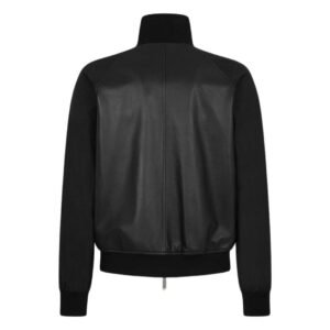DSQUARED2 MIXED LEATHER BOMBER