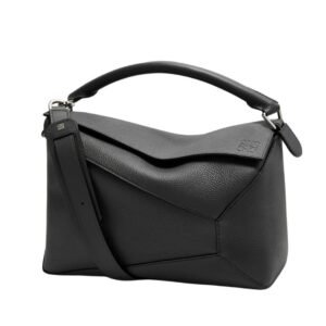 LOEWE LARGE PUZZLE BAG IN GRAINED CALFSKIN