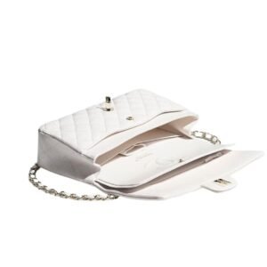 CHANEL CLASSIC 11.12 HANDBAG WHITE