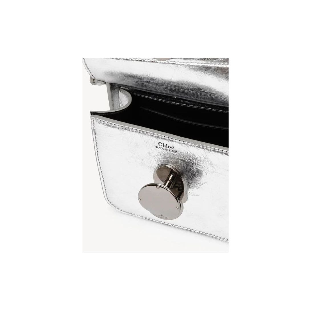 CHLOE PENELOPE MICRO FLAP BAG SILVER - Image 5