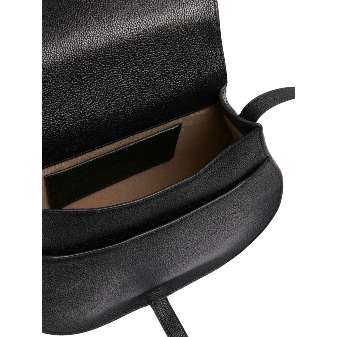 CHLOE MARCIE MEDIUM SADDLE BAG BLACK - Image 2