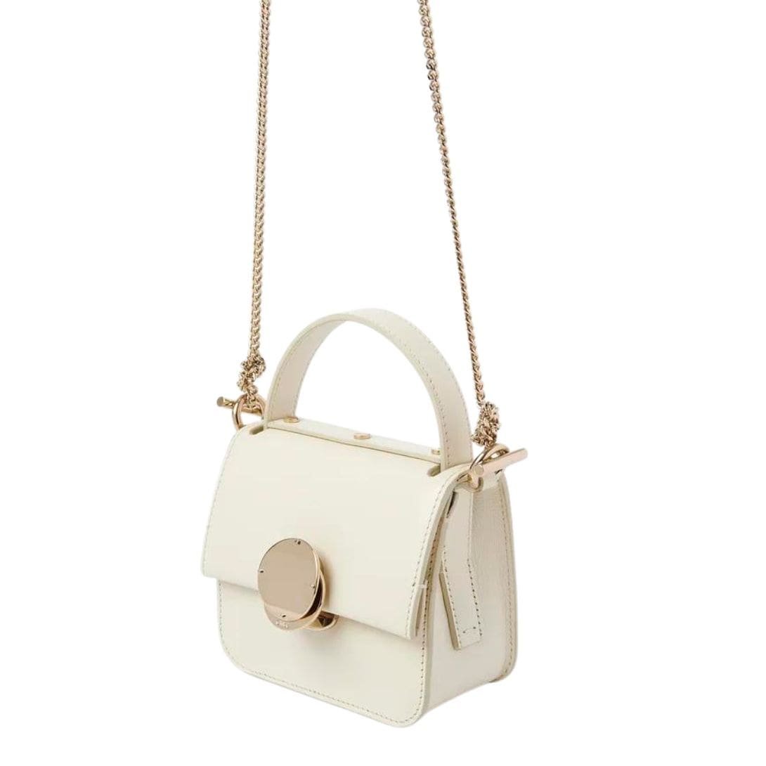 CHLOE PENELOPE MICRO FLAP BAG MISTY IVORY - Image 4