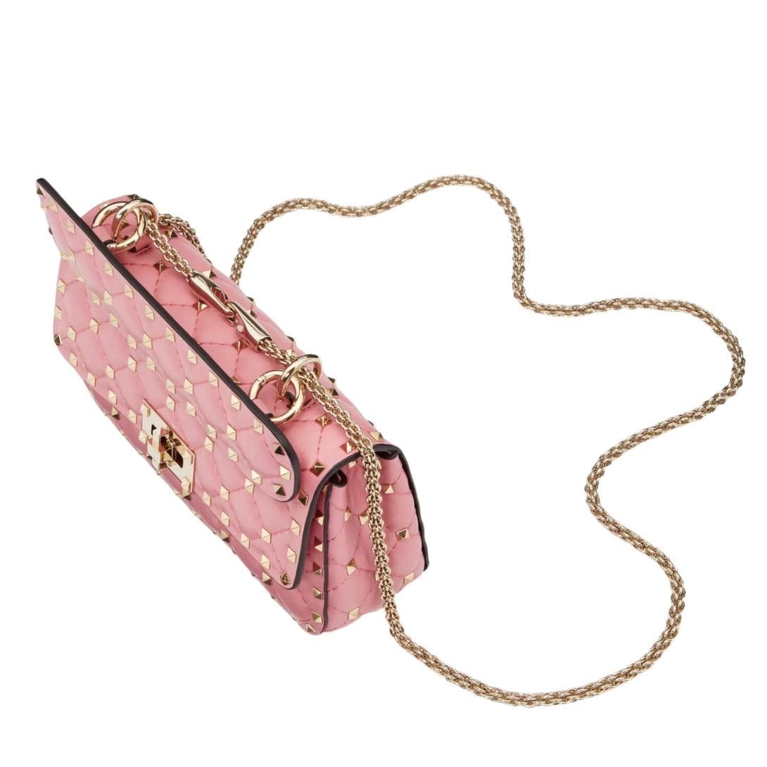 VALENTINO GARAVANI SMALL NAPPA ROCKSTUD SPIKE BAG - Image 10