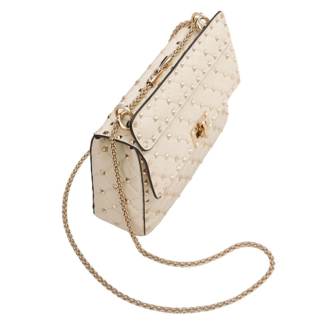 VALENTINO GARAVANI MEDIUM NAPPA ROCKSTUD SPIKE BAG - Image 8