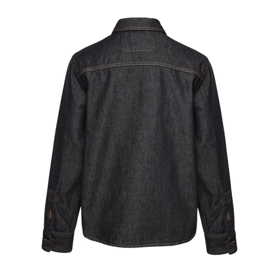 MAGDA BUTRYM CLASSIC OVERSIZED DENIM SHIRT IN INDIGO - Image 2
