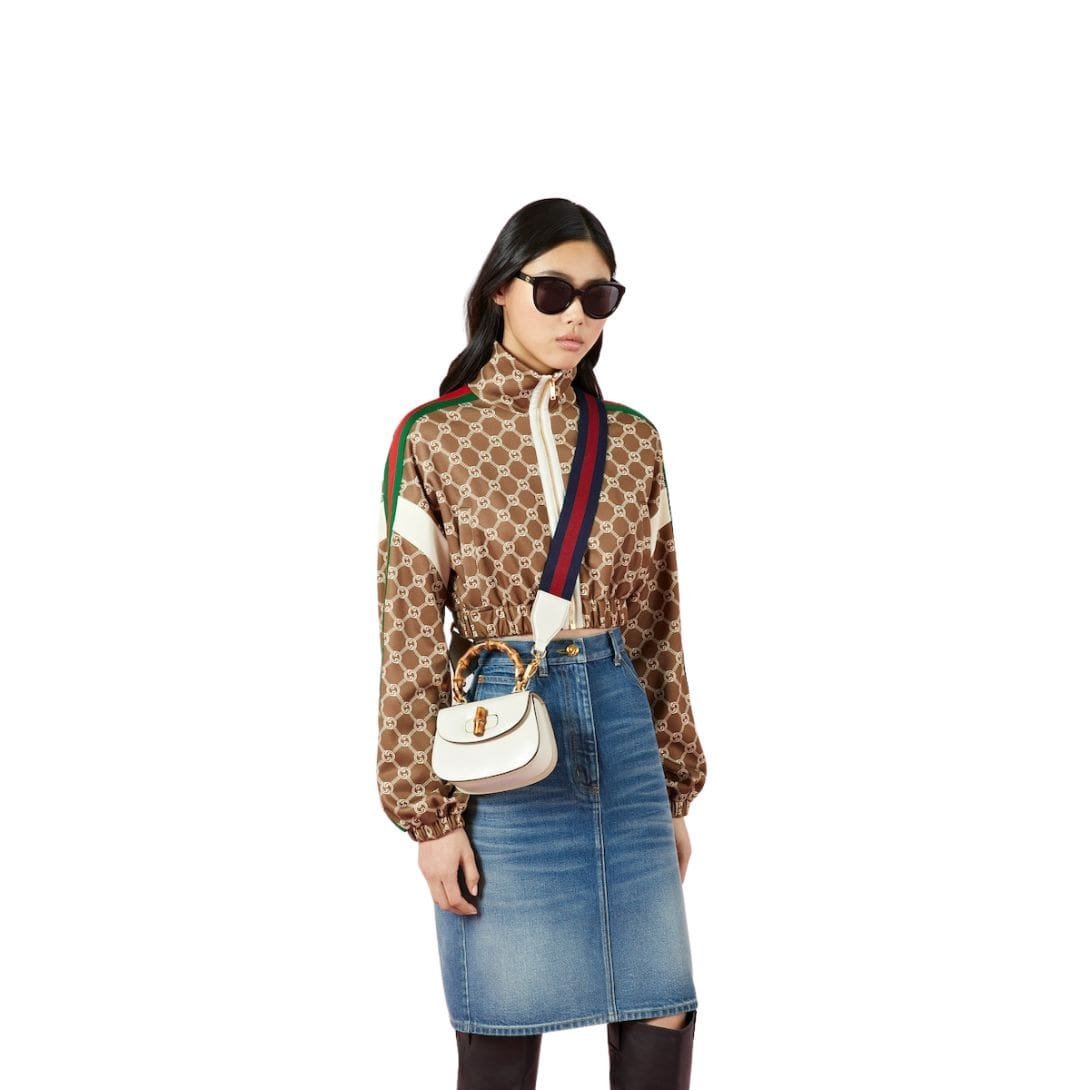 GUCCI BAMBOO 1947 MINI TOP HANDLE BAG - Image 4