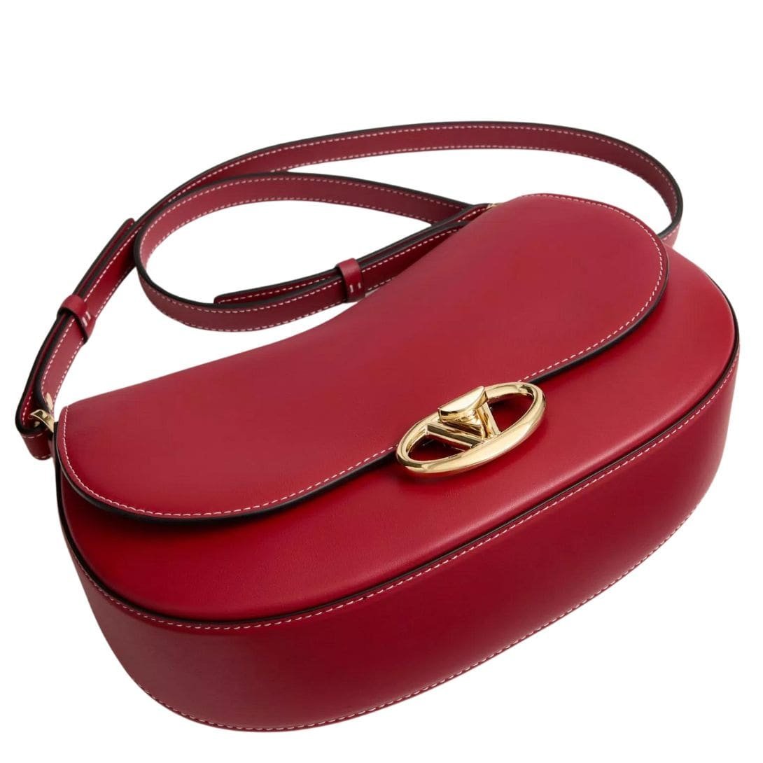 SMALL VALENTINO GARAVANI OHVAL SHOULDER BAG IN NAPPA CALFSKIN - Image 8