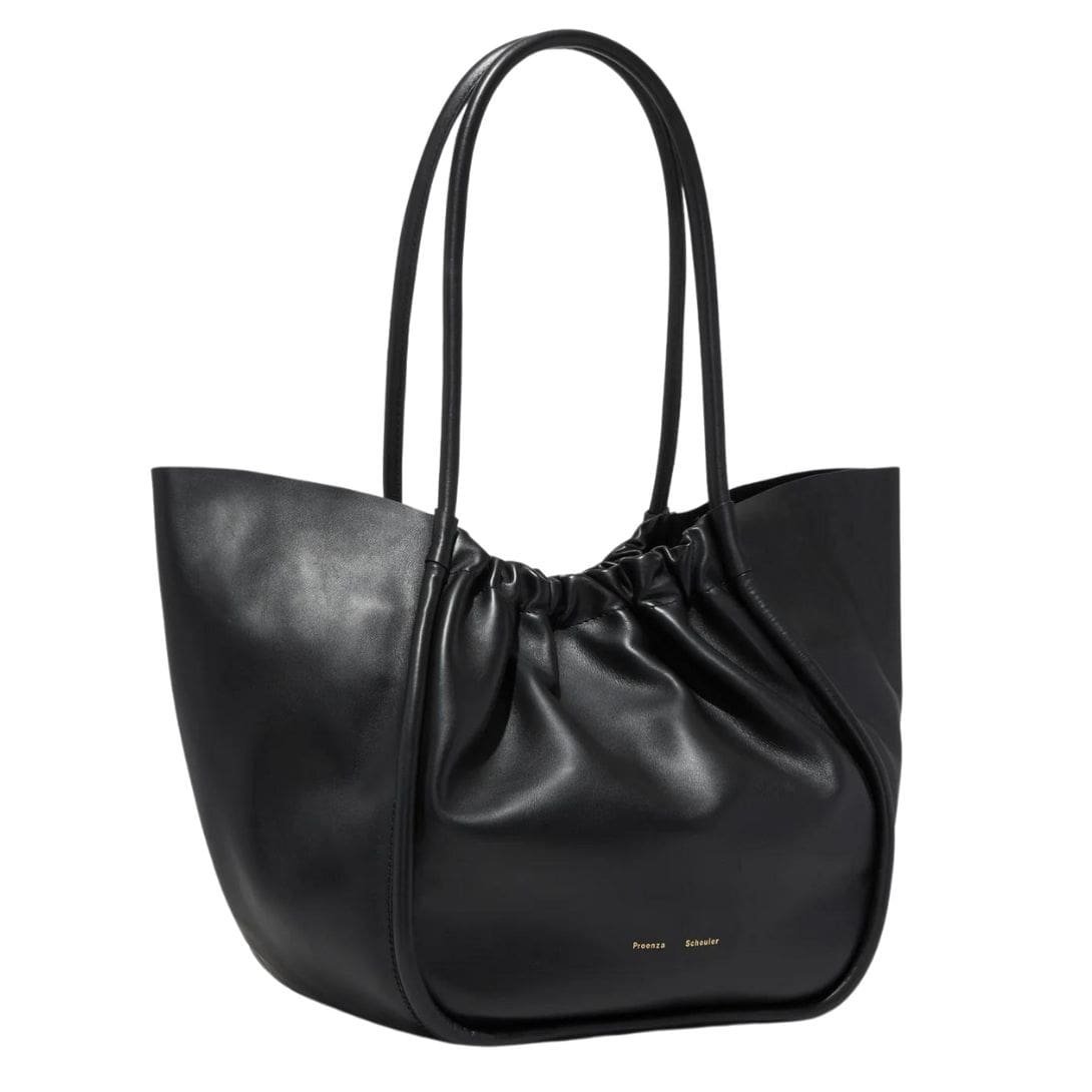 PROENZA LARGE RUCHED TOTE BLACK - Image 5