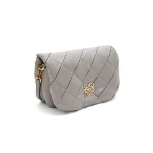 LOEWE GOYA PUFFER MINI BAG IN SHINY LAMBSKIN