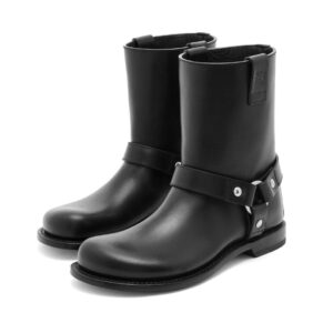 LOEWE CAMPO BIKER BOOT IN CALFSKIN