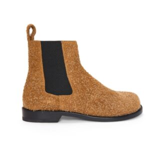 LOEWE CAMPO CHESLA BOOT IN BRUSHED SUEDE