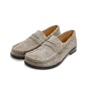 LOEWE CAMPO LOAFER IN BRUSHED SUEDE