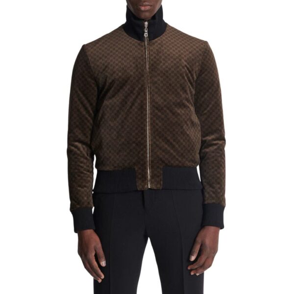 BALMAIN REVERSIBLE MINI MONOGRAMMED BOMBER - Image 6