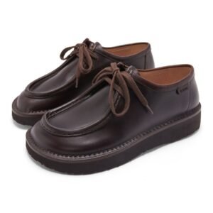 LOEWE FARO LACEE UP IN PULL UP CALFSKIN