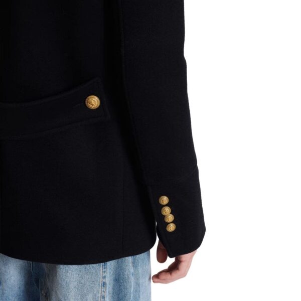 BALMAIN SHORT MILITARY STYLE COAT - Image 6