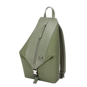 LOEWE SMALL CONVERTIBLE BACKPACK IN NYLON AND CALFSKIN