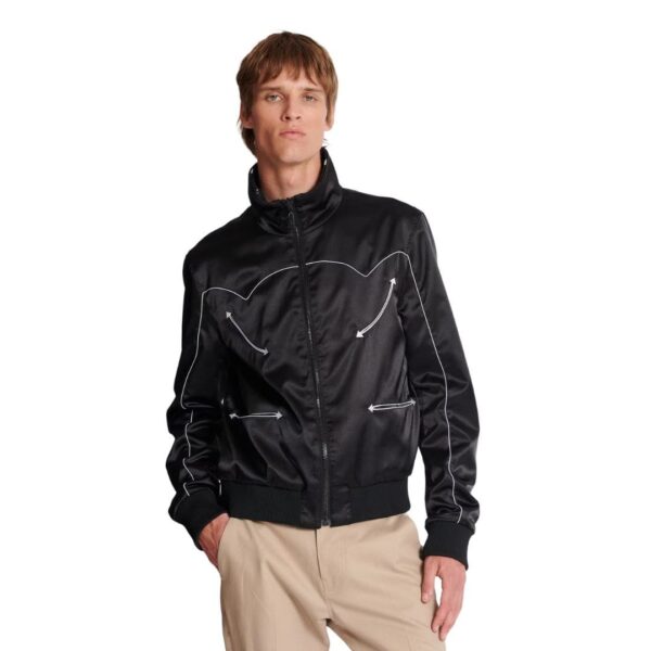 BALMAIN STARS REVERSIBLE BOMBER JACKET - Image 5