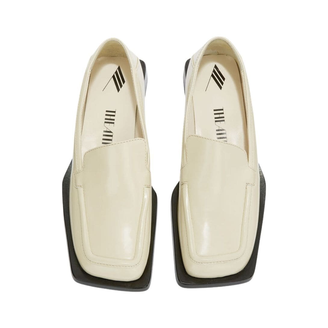 THE ATTICO ''MICOL'' OFF-WHITE LOAFERS - Image 2