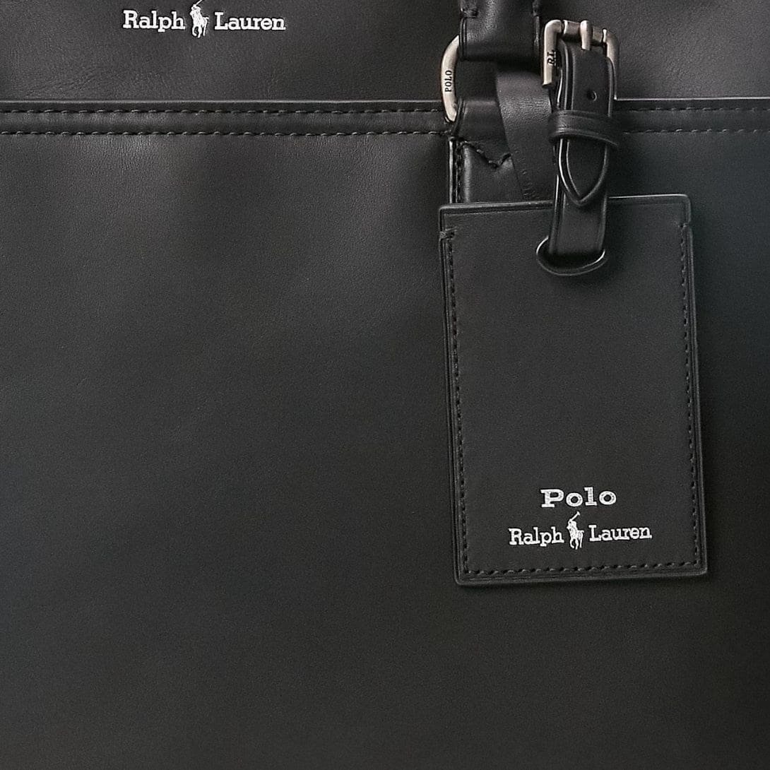 RALPH LAUREN LEATHER BRIEFCASE BAG - Image 5