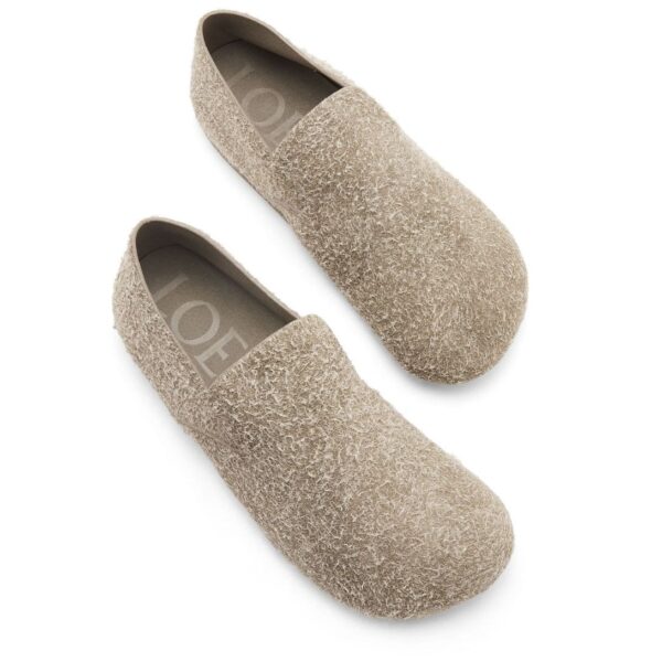 LOEWE LAGO SLIPPER IN BRUSHED SUEDE - Image 3