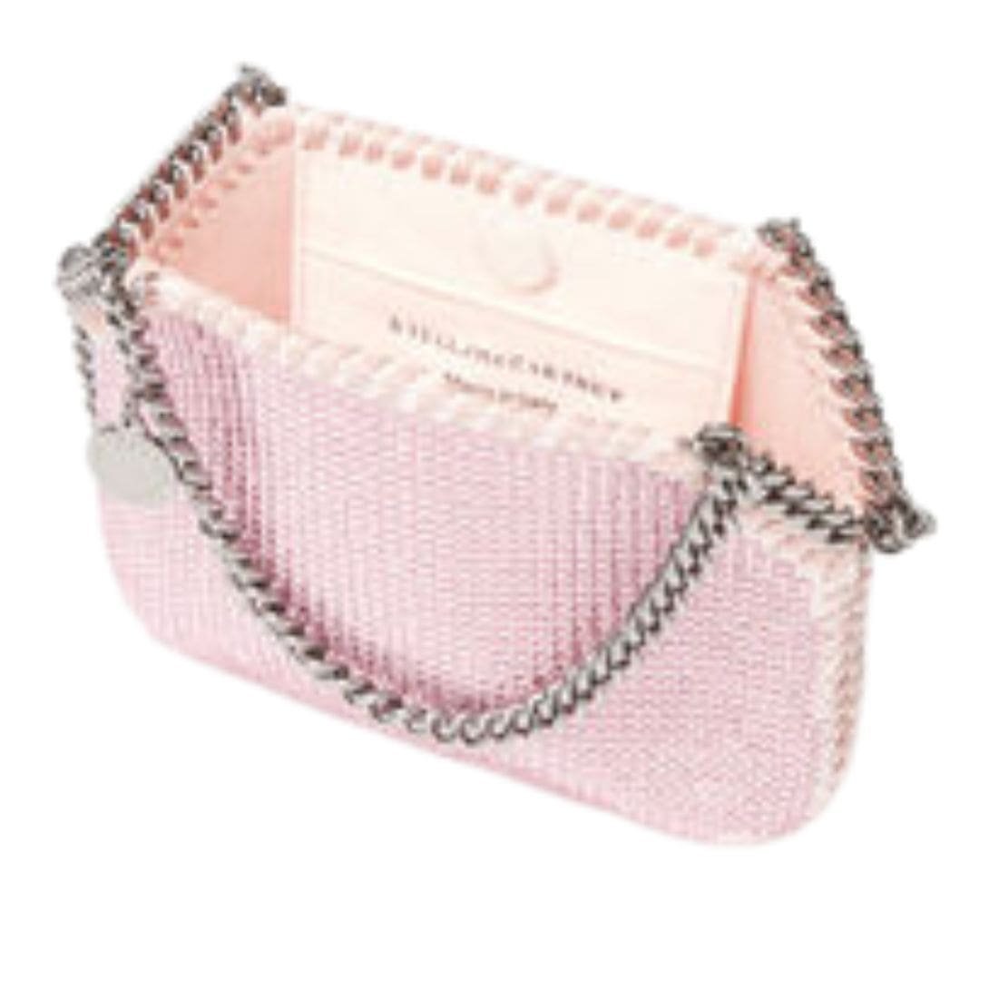 STELLA MCCARTNEY FALABELLA CRYSTAL MINI SHOULDER BAG - Image 4