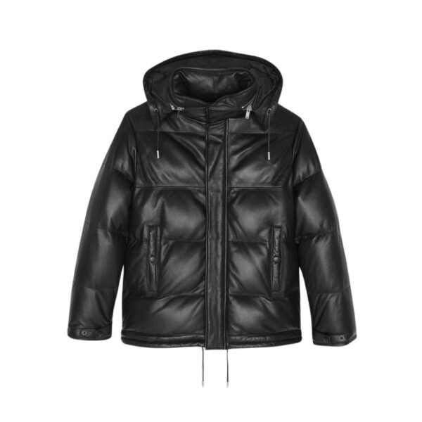 SAINT LAURENT DOWN JACKET IN LAMBSKIN