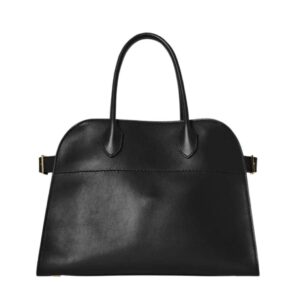 THE ROW SOFT MARGAUX 12 BAG IN LEATHER