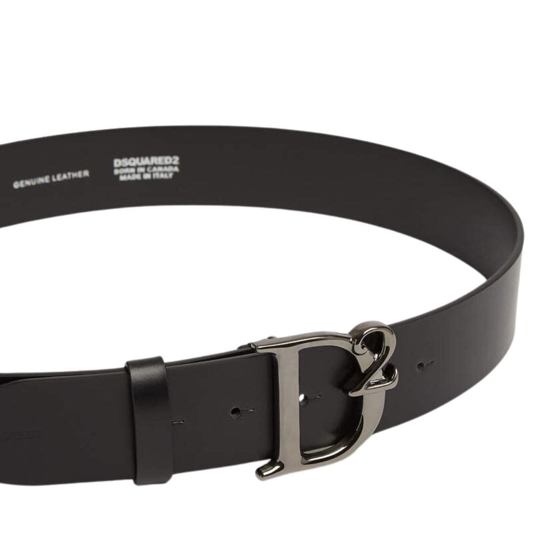 DSQUARED2 D2 STATEMENT BUCKLE BELT - Image 3