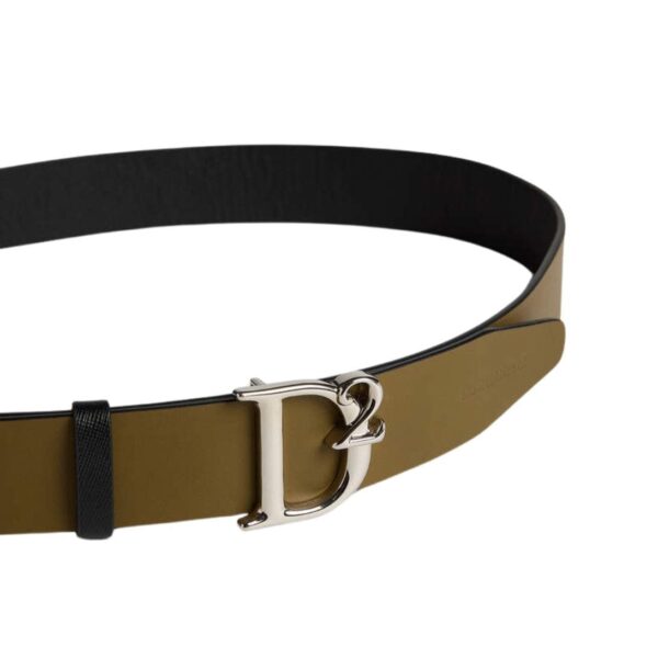 DSQUARED2 D2 STATEMENT REVERSIBLE BUCKLE BELT - Image 3