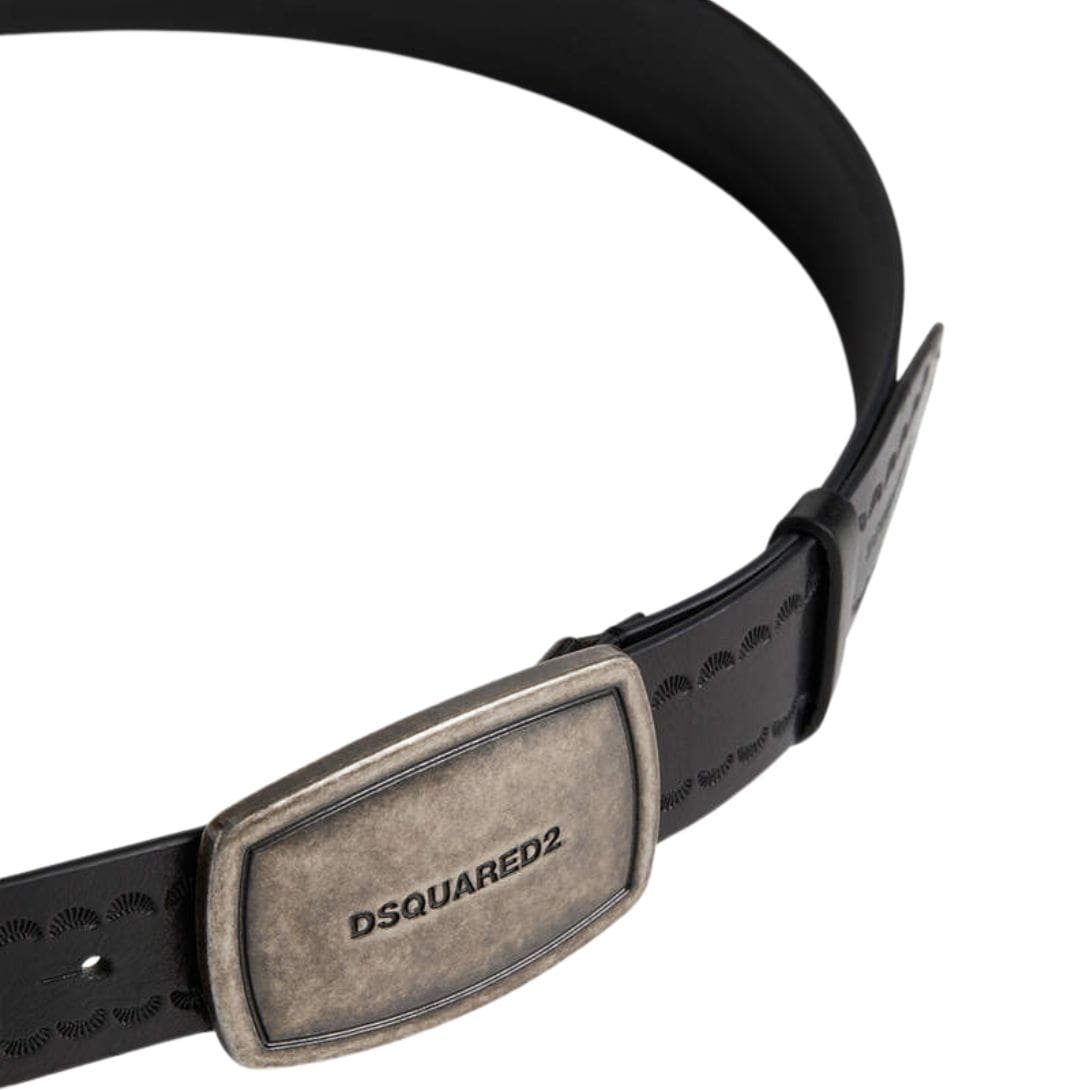 DSQUARED2 VINTAGE PLAQUE BELT - Image 3