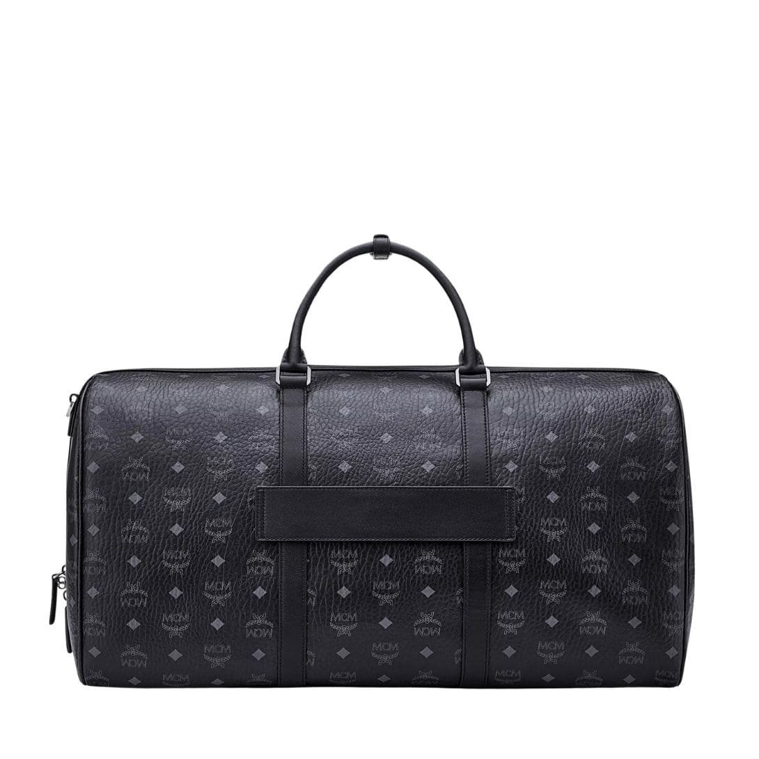 MCM OTTOMAR WEEKENDER BAG IN VISETOS BLACK - Image 4