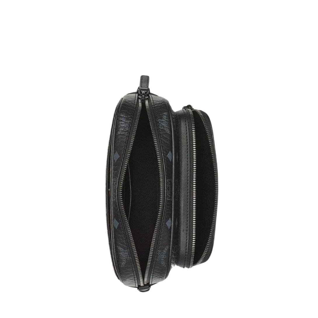 MCM SMALL X BAPE AREN CROSSBODY IN VISETOS BLACK - Image 4