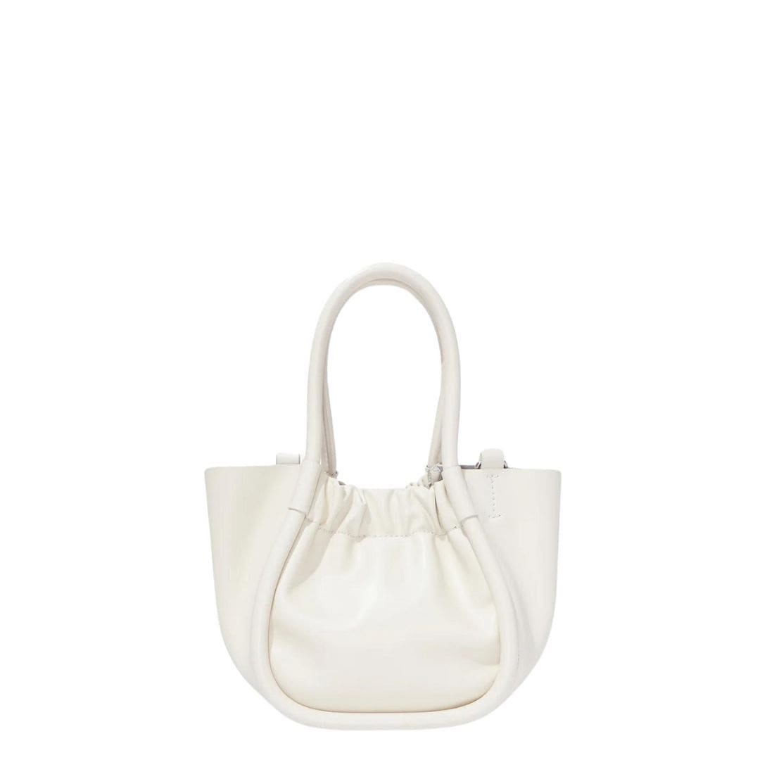 PROENZA EXTRA SMALL RUCHED TOTE IVORY - Image 5