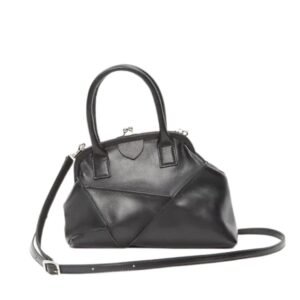 LA GARCONNE Y’S POLYHEDRAL BAG WITH CLASP