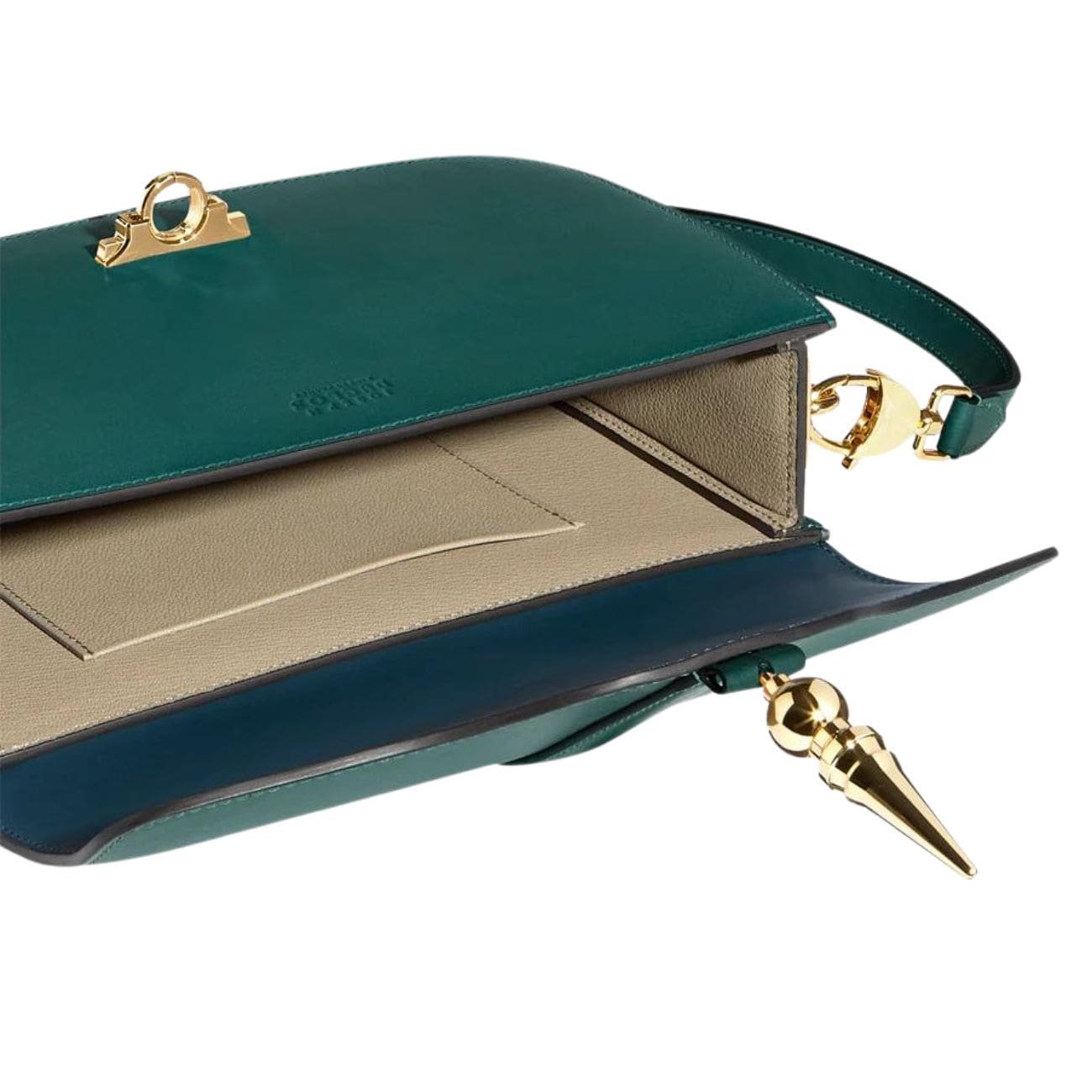 JOSEPH DUCLOS DIANE LEATHER MESSENGER BAG - Image 4