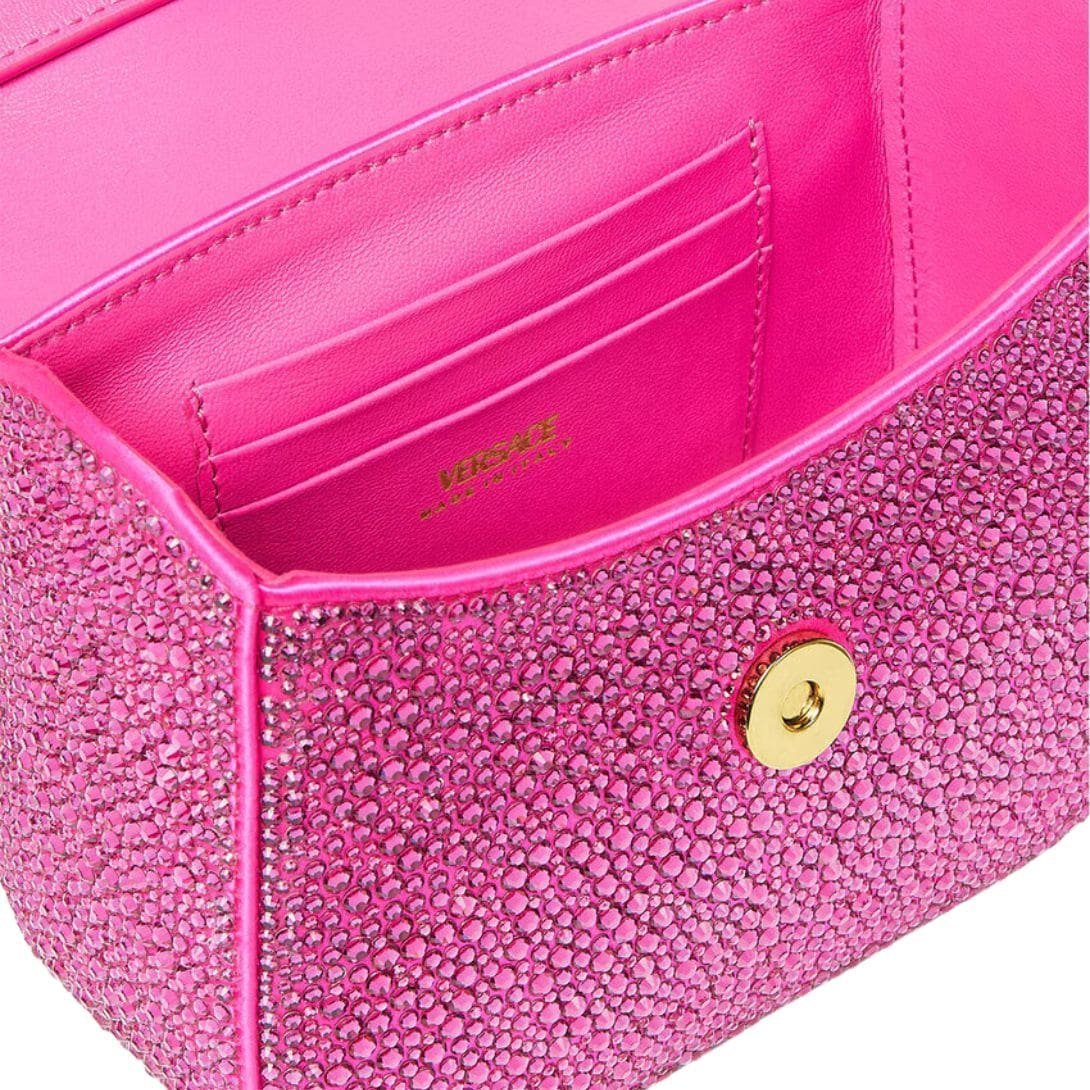 VERSACE CRYSTAL LA MEDUSA MINI BAG - Image 3