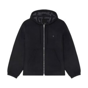 GIVENCHY HOODIE IN DOUBLE FACE WOOL