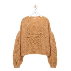 LOEWE ANAGRAM MOHAIR SWEATER