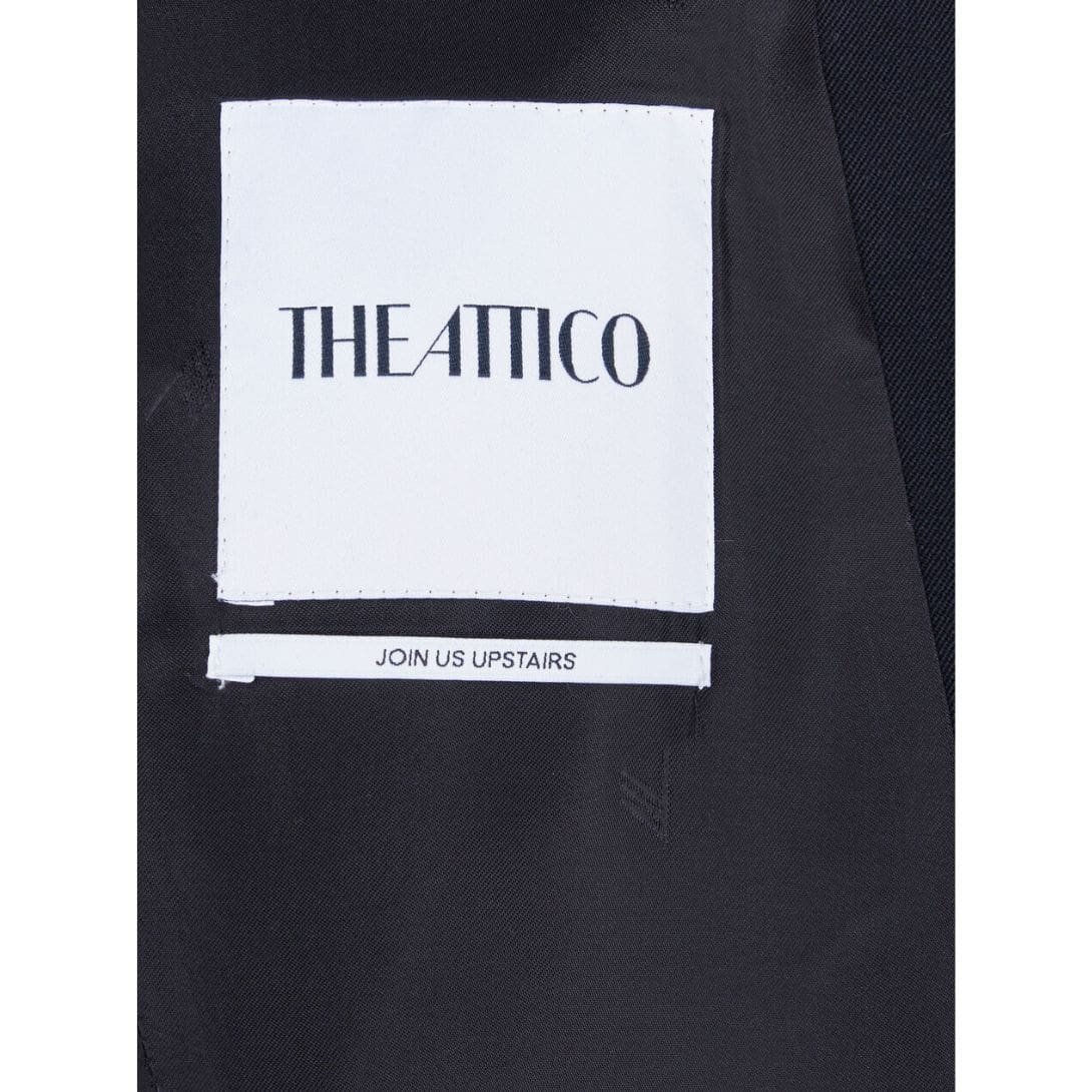 THE ATTICO BLACK AND SILVER BLAZER - Image 4