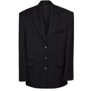 MAGDA BUTRYM OVERSIZED BLAZER IN BLACK