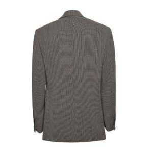 MAGDA BUTRYM OVERSIZED SINGLE BUTTON TWILL BLAZER IN GREY