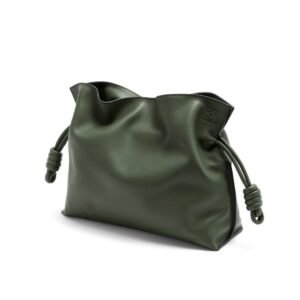 LOEWE FLAMENCO CLUTCH BAG IN CALFSKIN NAPPA