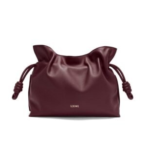 LOEWE FLAMENCO CLUTCH BAG IN CALFSKIN NAPPA