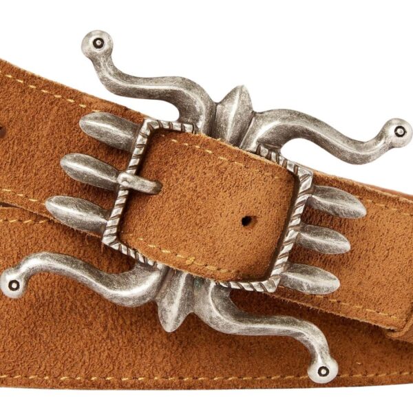 RALPH LAUREN ROUGHOUT SUEDE BELT - Image 4